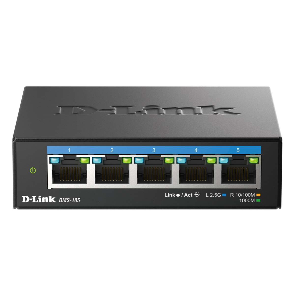 D-Link DMS-105 Unmanaged Switch 5x 2.5Gbit/s Ethernet von D-Link