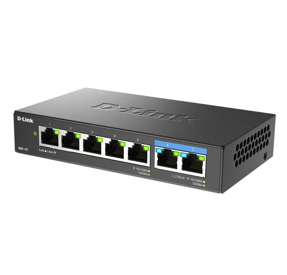 D-Link DMS-107/E 7-Port Multi-Gigabit Unmanaged WLAN-Router D-Link DMS-107/E 7-Port Multi-Gigabit Unmanaged WLAN-Router von D-Link