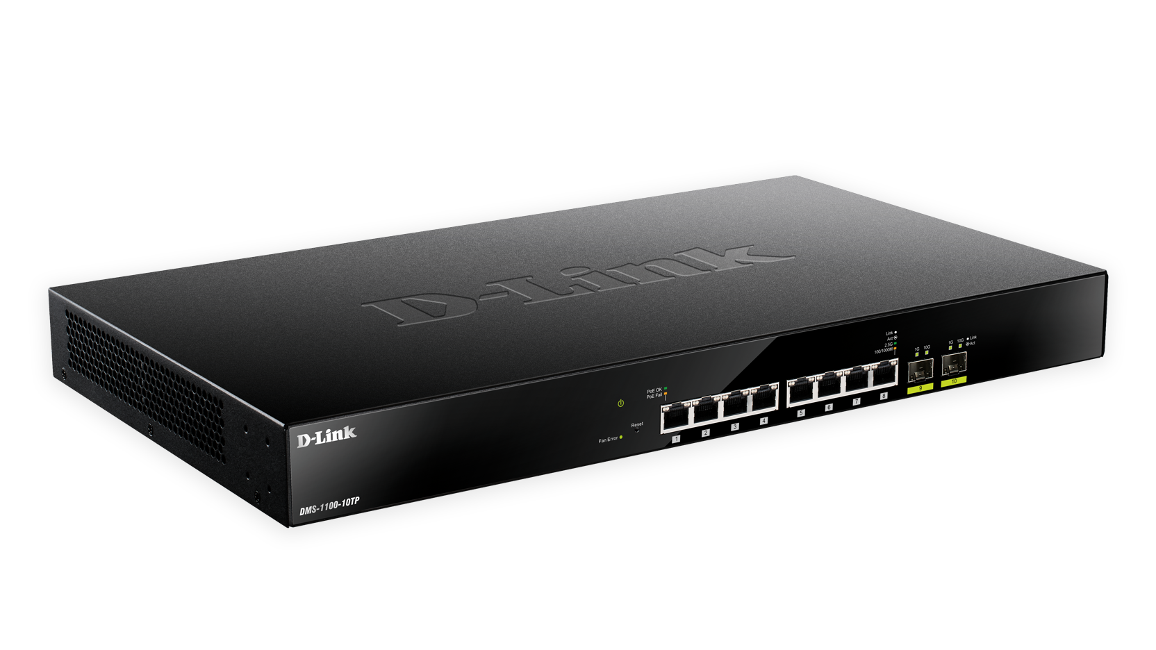 D-Link DMS-1100-10TP Netzwerk-Switch Managed L2 Power over Ethernet (PoE) 1U Schwarz (DMS-1100-10TP) von D-Link