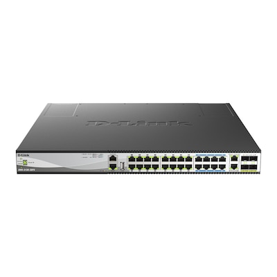 D-Link DMS-3130-30PS/E 30-Port Layer 3 Stackable Multi-Gigabit Managed PoE Switch Series D-Link DMS-3130-30PS/E 30-Port Layer 3 Stackable Multi-Gigabit Managed PoE Switch Series von D-Link