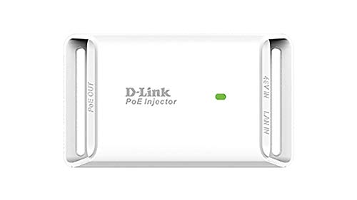 D-Link DPE-101GI Gigabit PoE Injector (1 Port, versorgt PoE-Geräte durch vorhandenes Netzwerkkabel mit Strom, einfache Plug-and-Play Installation) von D-Link