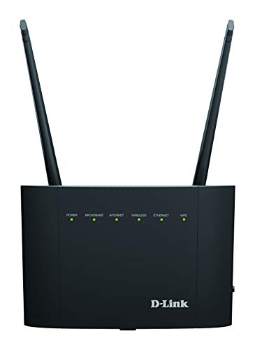 D-Link DSL-3788 AC1200 Gigabit VDSL2 Modem Router (ADSL2+ Annex A kompatibel, Wireless AC mit MU-MIMO, 2 ext. Dualband-Antennen, 3 Gigabit LAN-Ports, 1 Gigabit LAN/WAN-Port, USB 2.0, DLNA) von D-Link