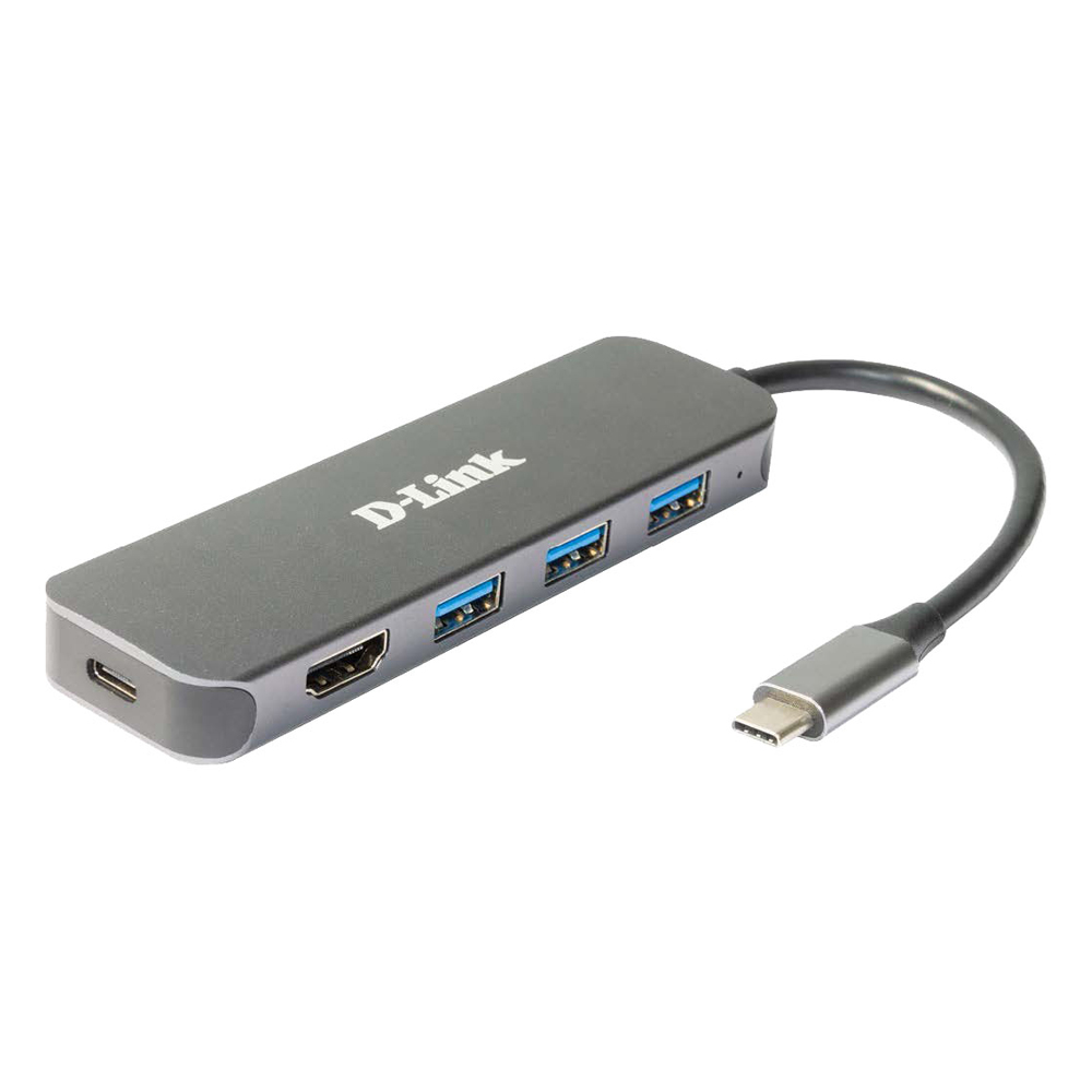 D-Link DUB-2333 USB-Hub mit HDMI und Ladefunktion 1x USB-C mit PD, 3x USB-A 3.0, 1x HDMI 1.4 D-Link DUB-2333 USB-Hub mit HDMI und Ladefunktion 1x USB-C mit PD, 3x USB-A 3.0, 1x HDMI 1.4 von D-Link