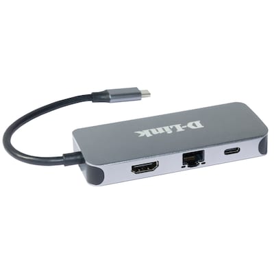 D-Link DUB-2335 6-in-1 USB-C-Hub mit HDMI/Gigabit-Ethernet/Ladefunktion D-Link DUB-2335 6-in-1 USB-C-Hub mit HDMI/Gigabit-Ethernet/Ladefunktion von D-Link