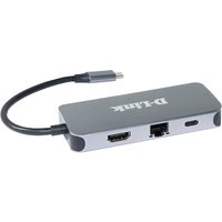 D-Link DUB-2335 6-in-1 USB-C-Hub mit HDMI/Gigabit-Ethernet/Ladefunktion D-Link DUB-2335 6-in-1 USB-C-Hub mit HDMI/Gigabit-Ethernet/Ladefunktion von D-Link