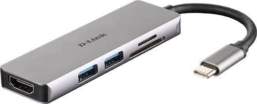 D-Link DUB-M530 5-in-1 USB-C Hub mit HDMI/SD-Reader retail D-Link DUB-M530 5-in-1 USB-C Hub mit HDMI/SD-Reader retail von D-Link