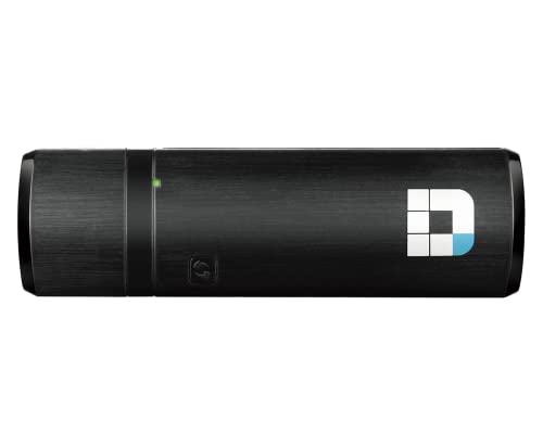 D-Link DWA-182 Wireless Dualband USB Adapter (USB 3.0, rückwärtskompatibel, AC1300 Dual Band) von D-Link