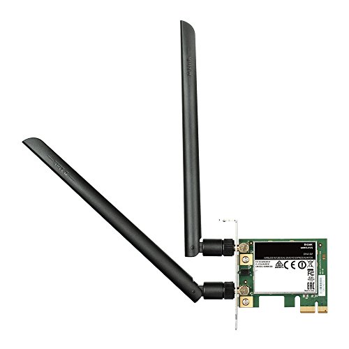 D-Link DWA-582 PCI Express Adapter (Wireless AC1200 Dual Band, mit Hochleistungsantennen, bis zu 867 Mbit/s im 5-GHz-Band) von D-Link