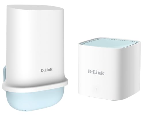D-Link DWP-1010/KT Outdoor 5G Kit - WiFi 6 AX1500 Router & Outdoor 5G Unit (Hohe WiFi 6 Reichweite gepaart mit der 5G Mobilität, Installation via D-Link Falcon App) von D-Link