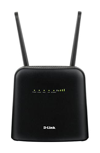 D-Link DWR-960 LTE Cat7 Wi-Fi AC1200 Router (Mobile Wi-Fi Router, 4G/3G, Multi WAN, Gigabit Ports, ohne SIM-Lock, Ausfallsicheres Internet, Dual Firewall) von D-Link