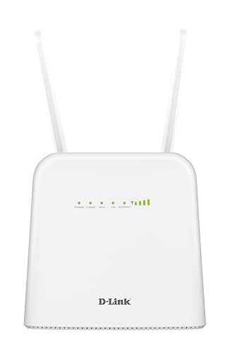 D-Link DWR-960 LTE-Router Cat 7 Wi-Fi AC1200, Mobiler 4G/3G-Router, Multi-WAN, Gigabit-Ports, integrierter SIM-Kartenslot, Dual-Firewall und Internet Fail-Safe von D-Link
