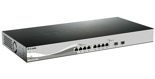 D-Link DXS-1210-10TS Managed L2/L3 10G Ethernet (100/1000/10000) 1U Schwarz, Silber von D-Link