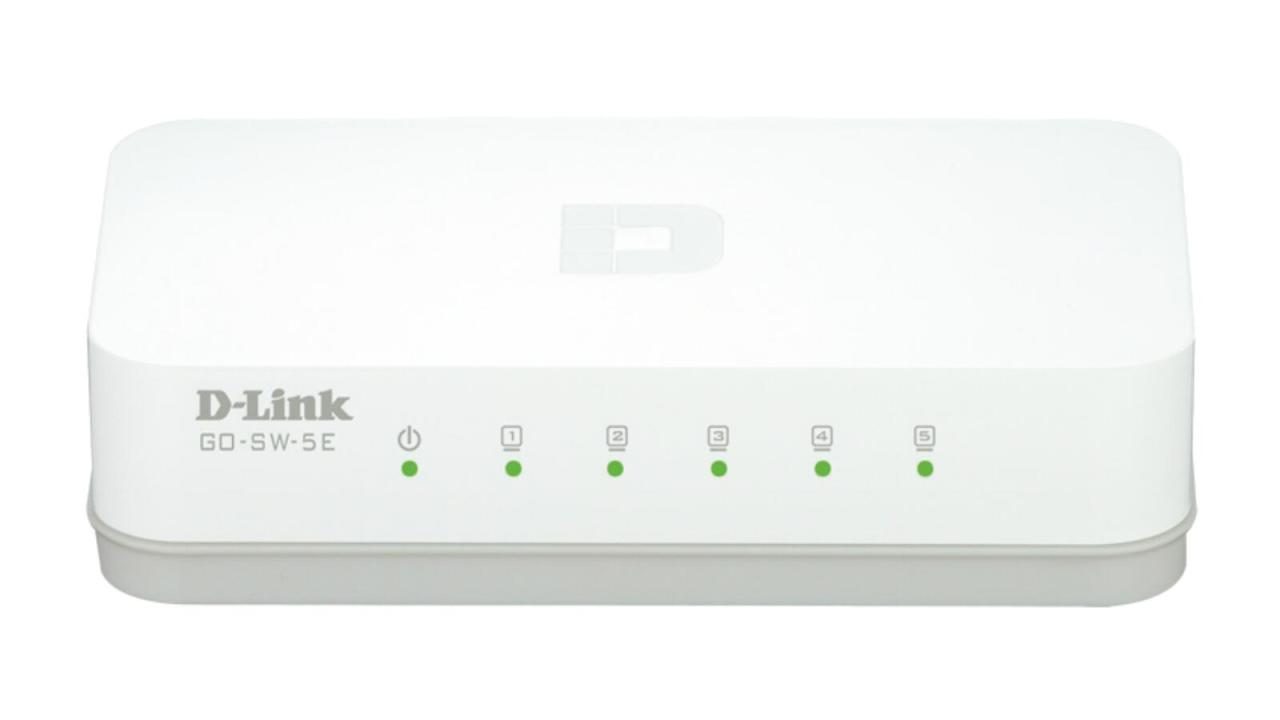 D-Link GO-SW-5E 5-Port 100MBit/s Switch von D-Link