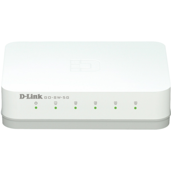D-Link GO-SW-5G Unmanaged Switch [5x Gigabit Ethernet] von D-Link