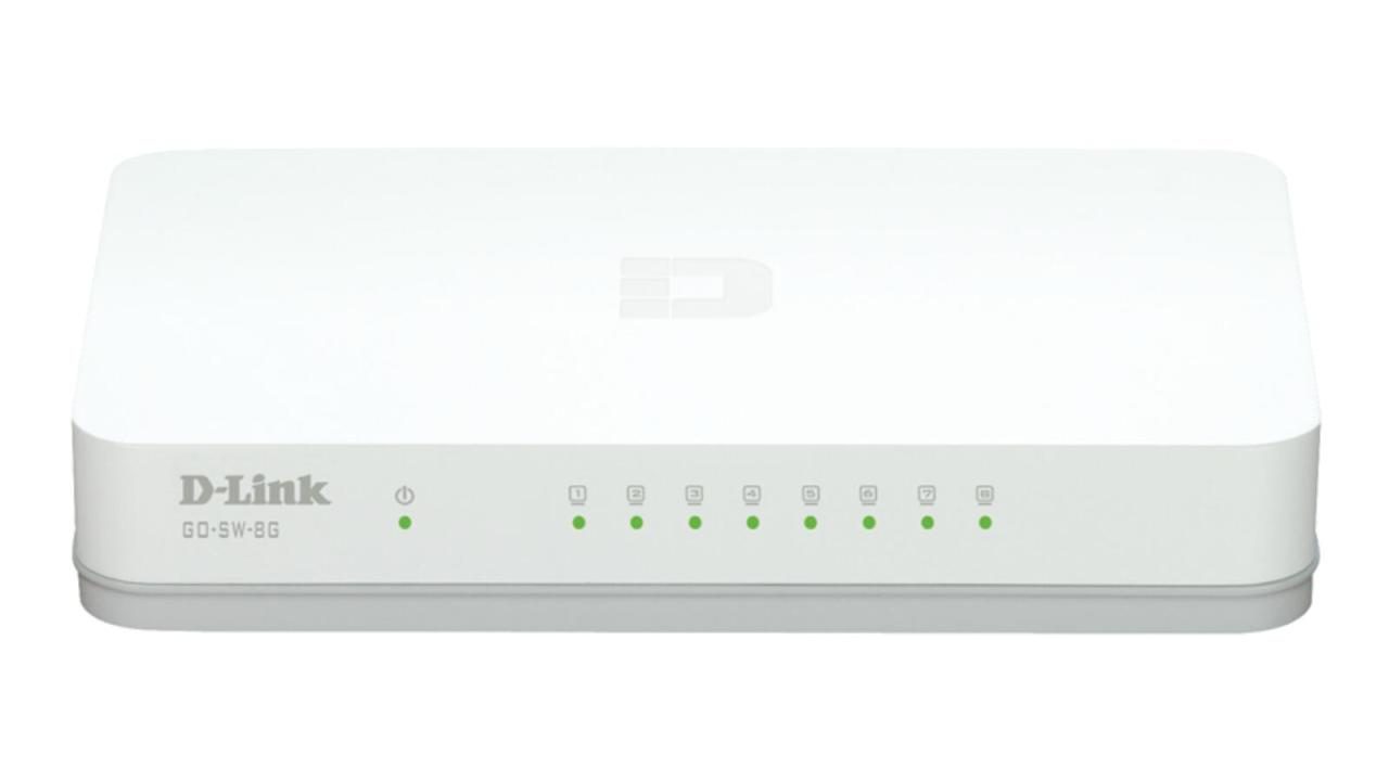D-Link GO-SW-8G 8-Port Gigabit Switch von D-Link