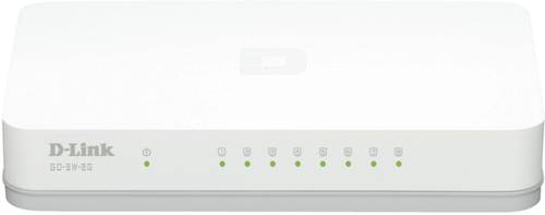 D-Link GO-SW-8G Netzwerk Switch 8 Port 1 GBit/s von D-Link