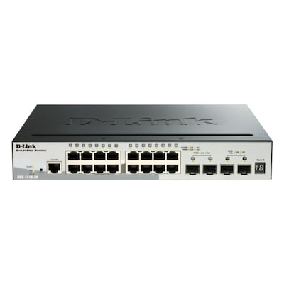 D-Link SmartPro DGS-1510-20 20 Port Switch L3 SFP/SFP+ Smart Managed Stackable von D-Link