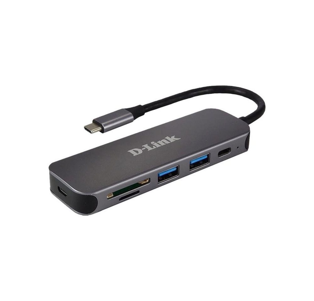 D-Link USB-Verteiler DUB-2325 5-in-1 USB-C Hub von D-Link