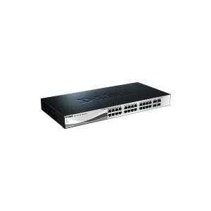 D-Link Web Smart DGS-1210-28 - Switch - verwaltet - 24 x 10/100/1000 + 4 x Gigabit SFP - Desktop, an Rack montierbar (DGS-1210-28) von D-Link