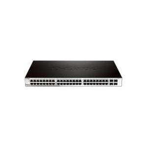 D-Link Web Smart DGS-1210-52 - Switch - verwaltet - 48 x 10/100/1000 + 4 x Gigabit SFP - Desktop, an Rack montierbar (DGS-1210-52) von D-Link