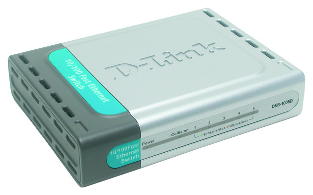 DES-1005D/E 10/100 Mbit 5-Port Switch,UP von D-Link