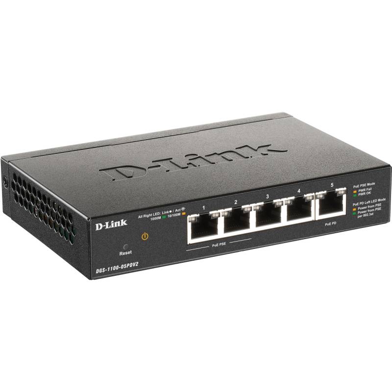DGS-1100-05PDV2, Switch von D-Link