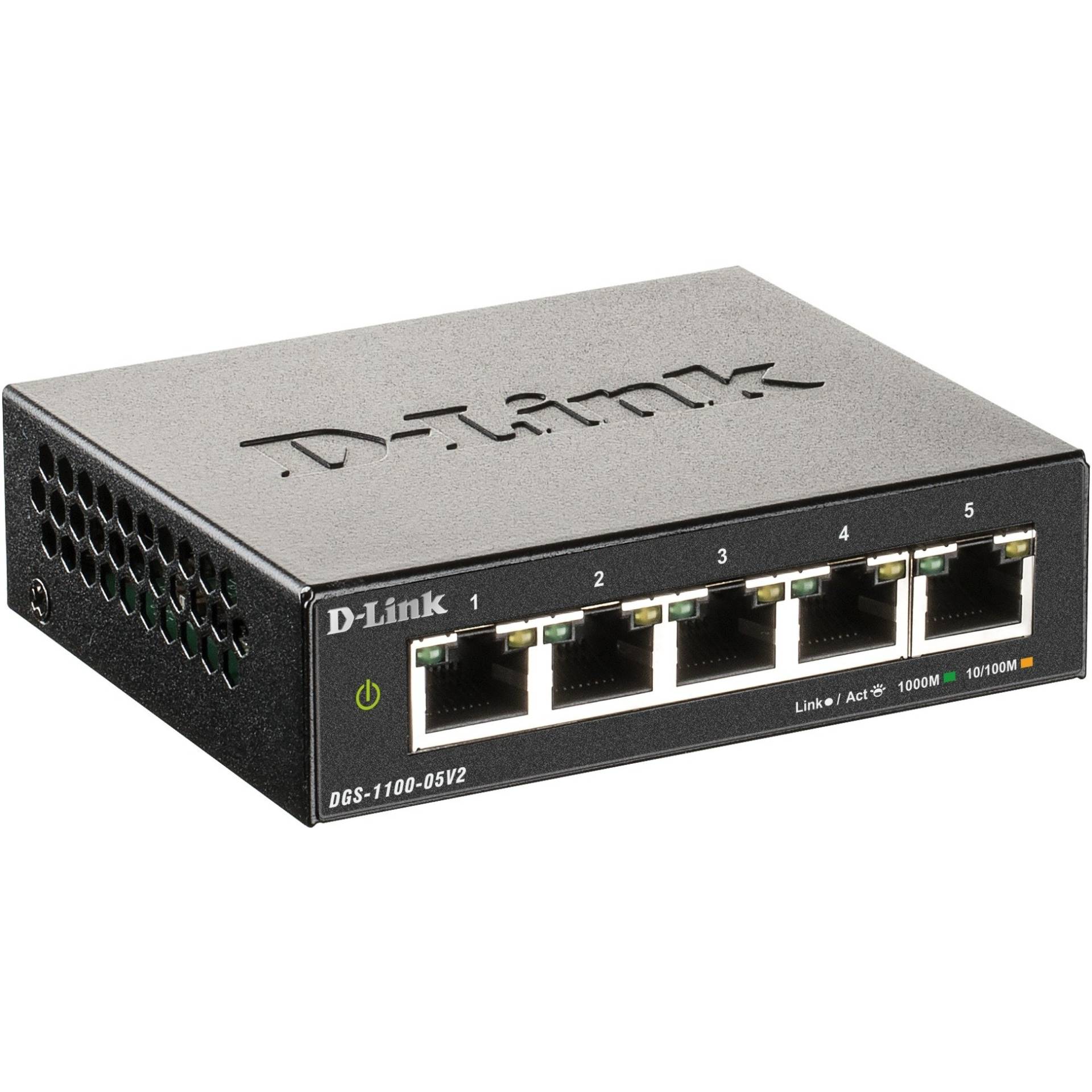 DGS-1100-05V2/E, Switch DGS-1100-05V2/E, Switch von D-Link