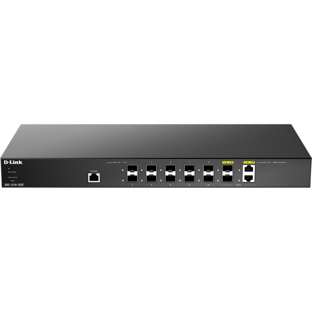 DXS-1210-12SC, Switch von D-Link