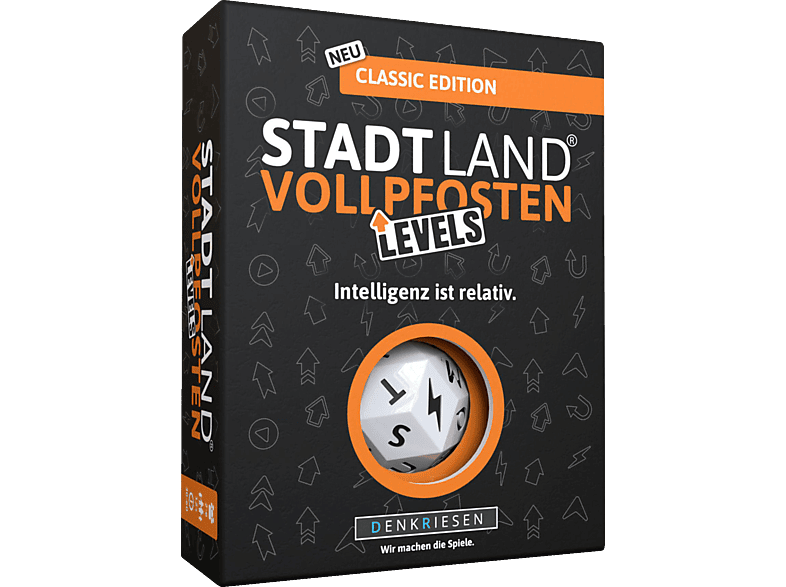 D & R DENKRIESEN STADT LAND VOLLPFOSTEN Levels Classic Familienspiel Schwarz von D & R DENKRIESEN