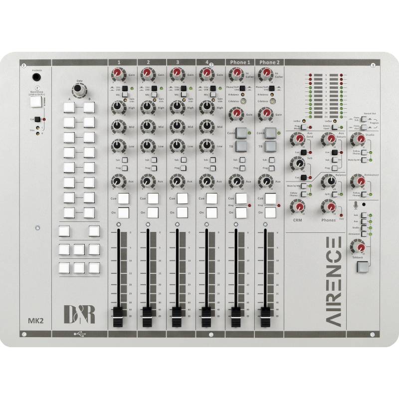 D&R Airence-USB Broadcast Mixer with 4x USB, 1x VoIP von D&R