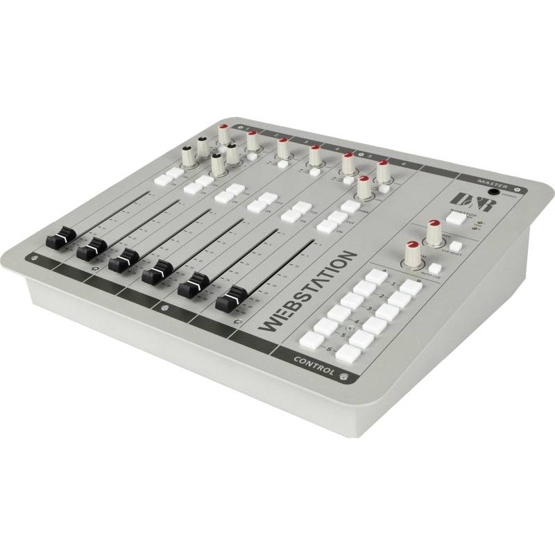D&R Webstation-USB 6-Channel Radio On-Air Mixer von D&R