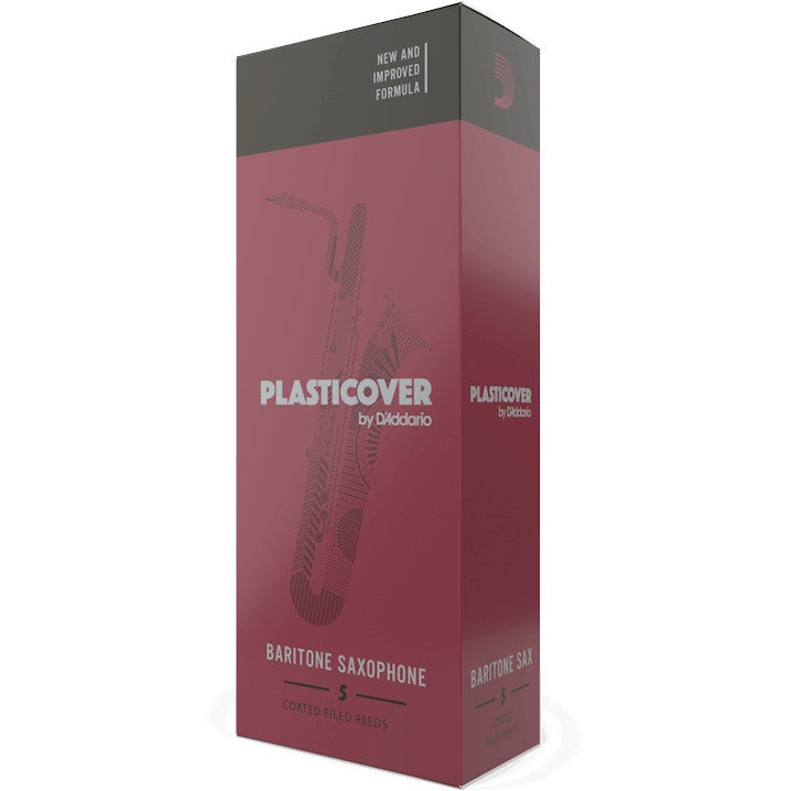 D&apos;Addario Woodwinds Plasticover Baritone Saxophone Reeds 2.0 (Pack of 5) von D&apos;Addario Woodwinds