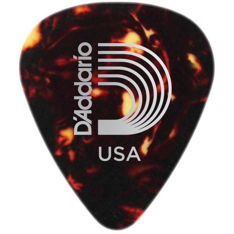 D&apos;Addario 1CSH6-10 Heavy Celluloid Plectrums (Pack of 10, Shell-Coloured) von D&apos;Addario