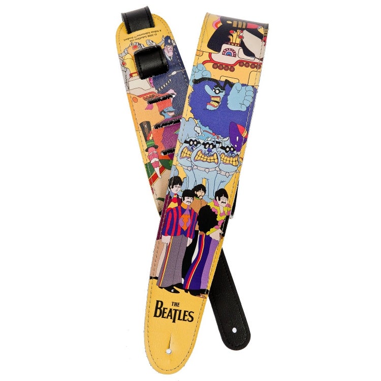 D&apos;Addario 25LB06 The Beatles Yellow Submarine 60mm Gitarrengurt von D&apos;Addario
