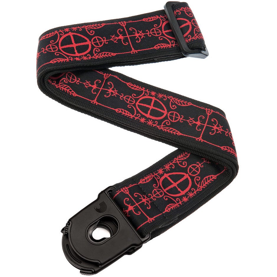 D&apos;Addario 50PLA12 Planet Lock Guitar Strap (Voodoo) von D&apos;Addario