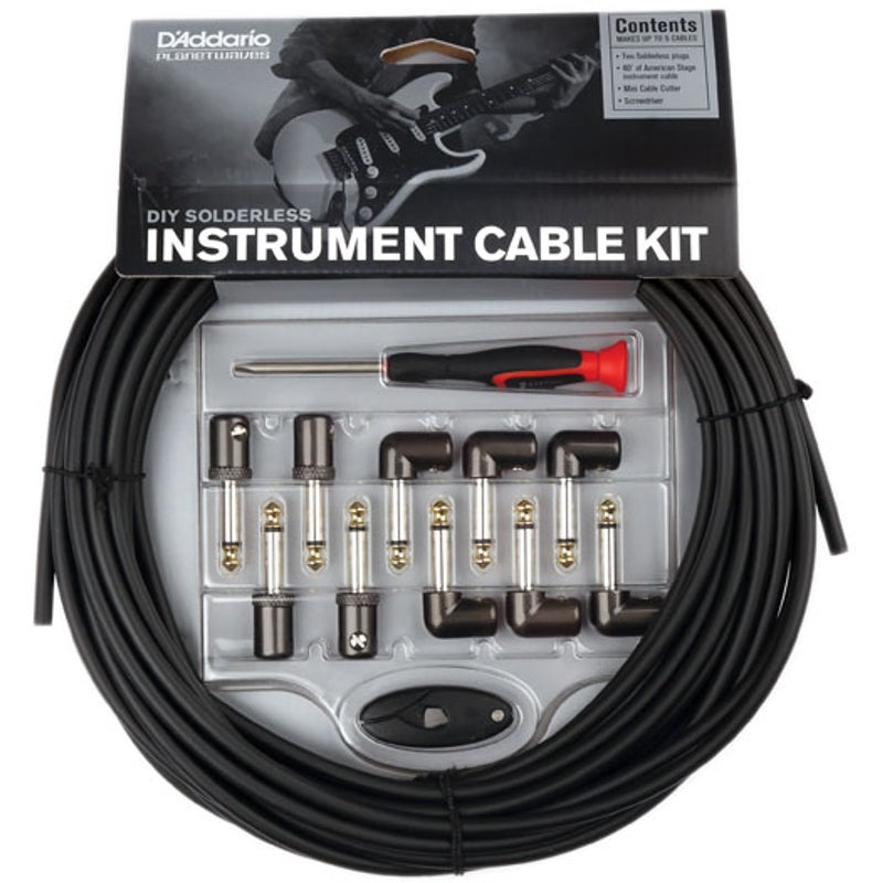 D'Addario DIY Solderless Instrument Cable Kit D'Addario DIY Solderless Instrument Cable Kit von D'Addario