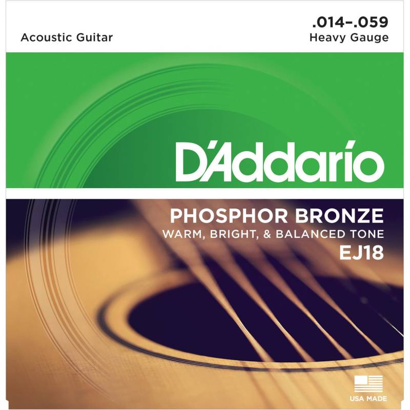D&apos;Addario EJ18 EJ18 Saitensatz für Westerngitarre von D&apos;Addario