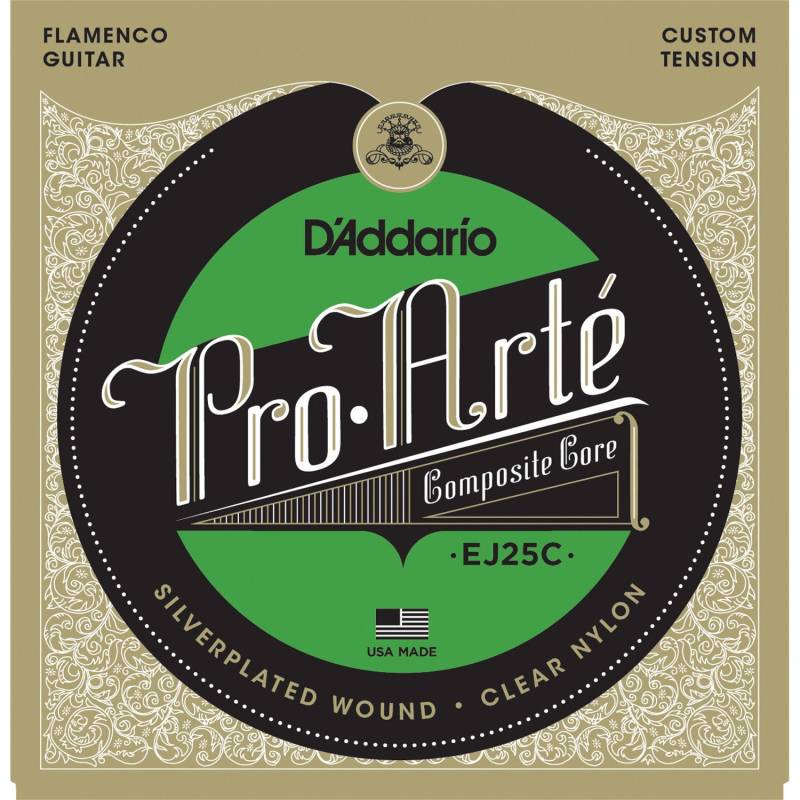 D&apos;Addario EJ25C Pro-Arte Saitenset für Flamenco Gitarren von D&apos;Addario