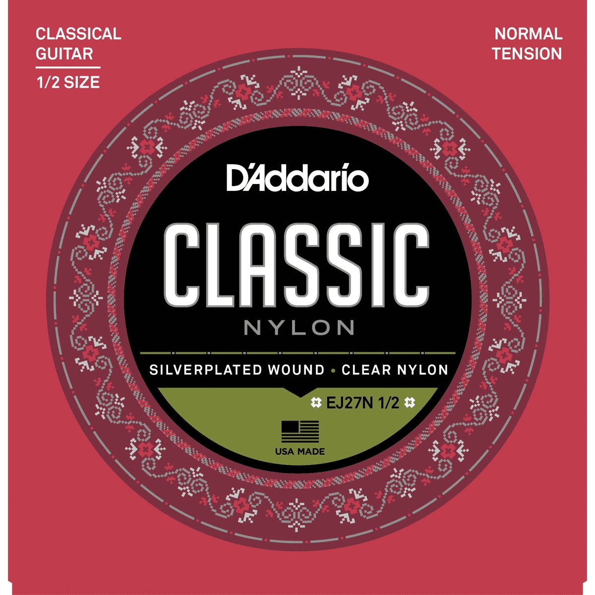 D'Addario EJ27N 1/2 Saitensatz für Konzertgitarren D'Addario EJ27N 1/2 Saitensatz für Konzertgitarren von D'Addario