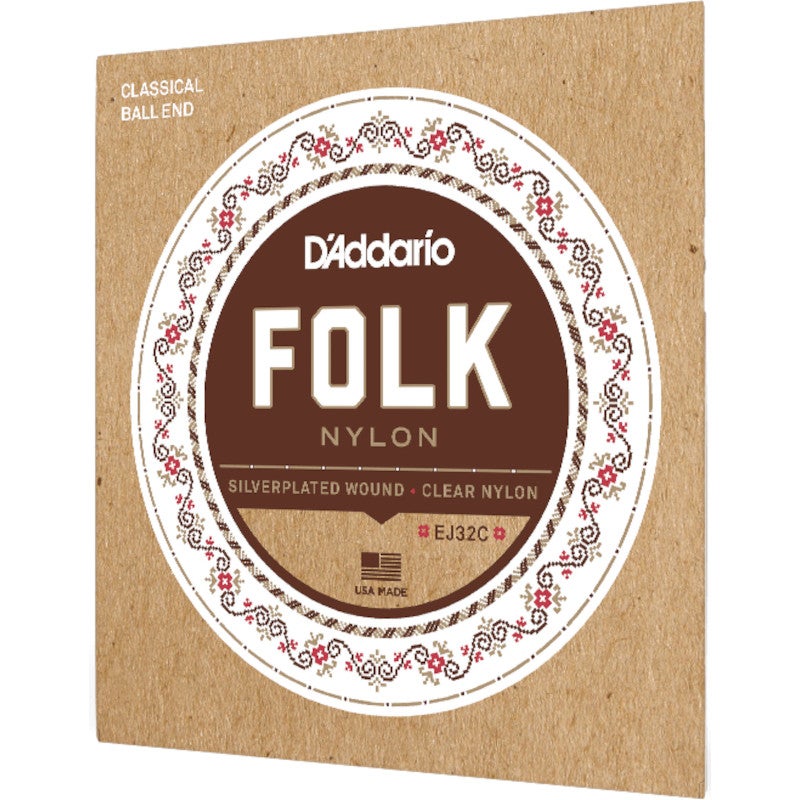 D'Addario EJ32C Folk Ball End Silver Wound Acoustic Guitar Strings D'Addario EJ32C Folk Ball End Silver Wound Acoustic Guitar Strings von D'Addario