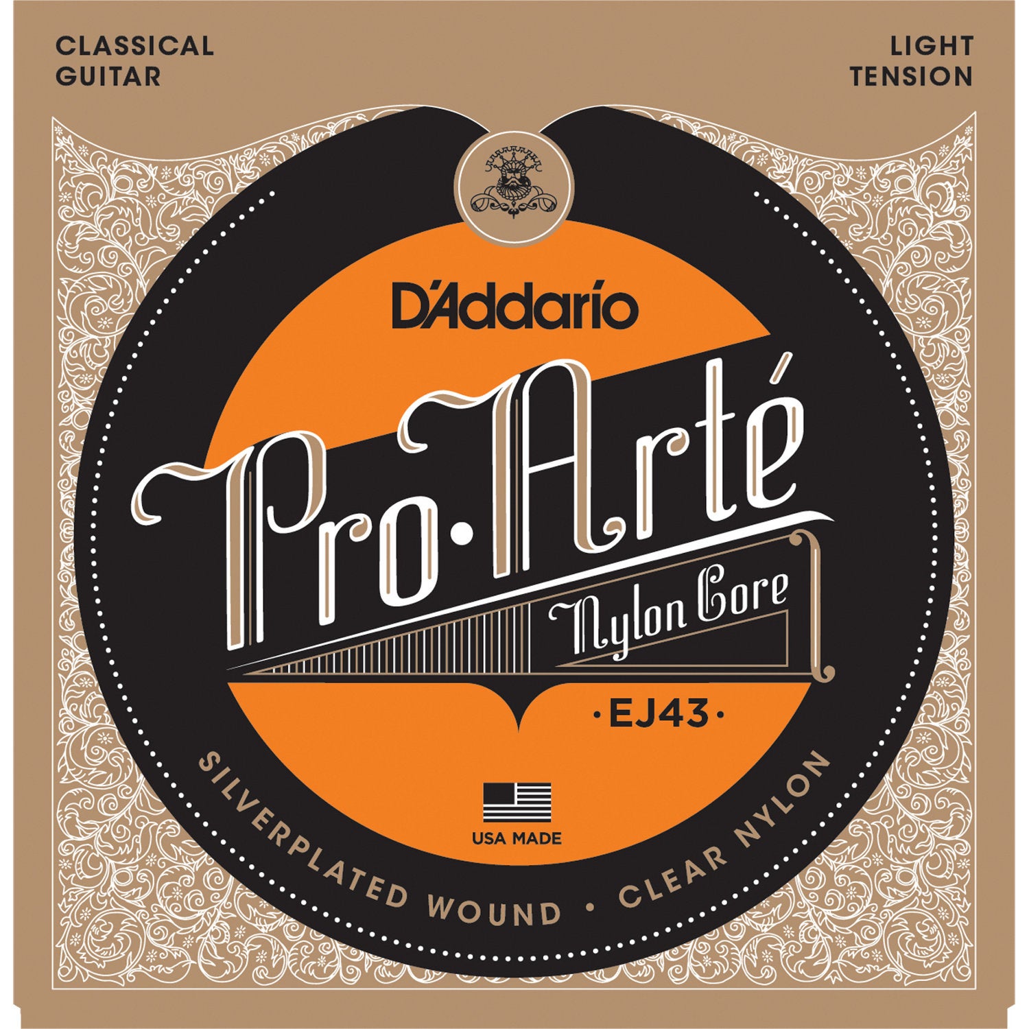 D'Addario EJ43 EJ43 Pro-Arte Saitenset für Konzertgitarre D'Addario EJ43 EJ43 Pro-Arte Saitenset für Konzertgitarre von D'Addario