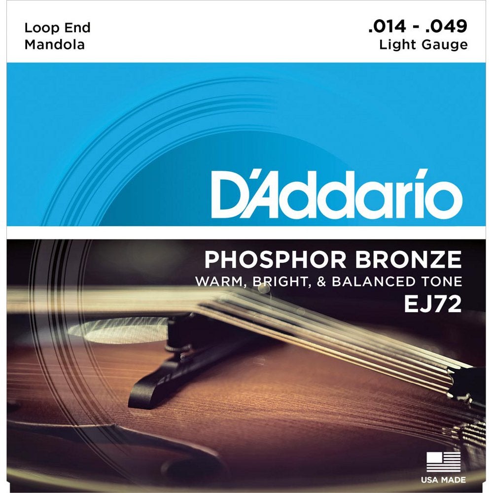 D'Addario EJ72 Saitenset für Mandolinen D'Addario EJ72 Saitenset für Mandolinen von D'Addario