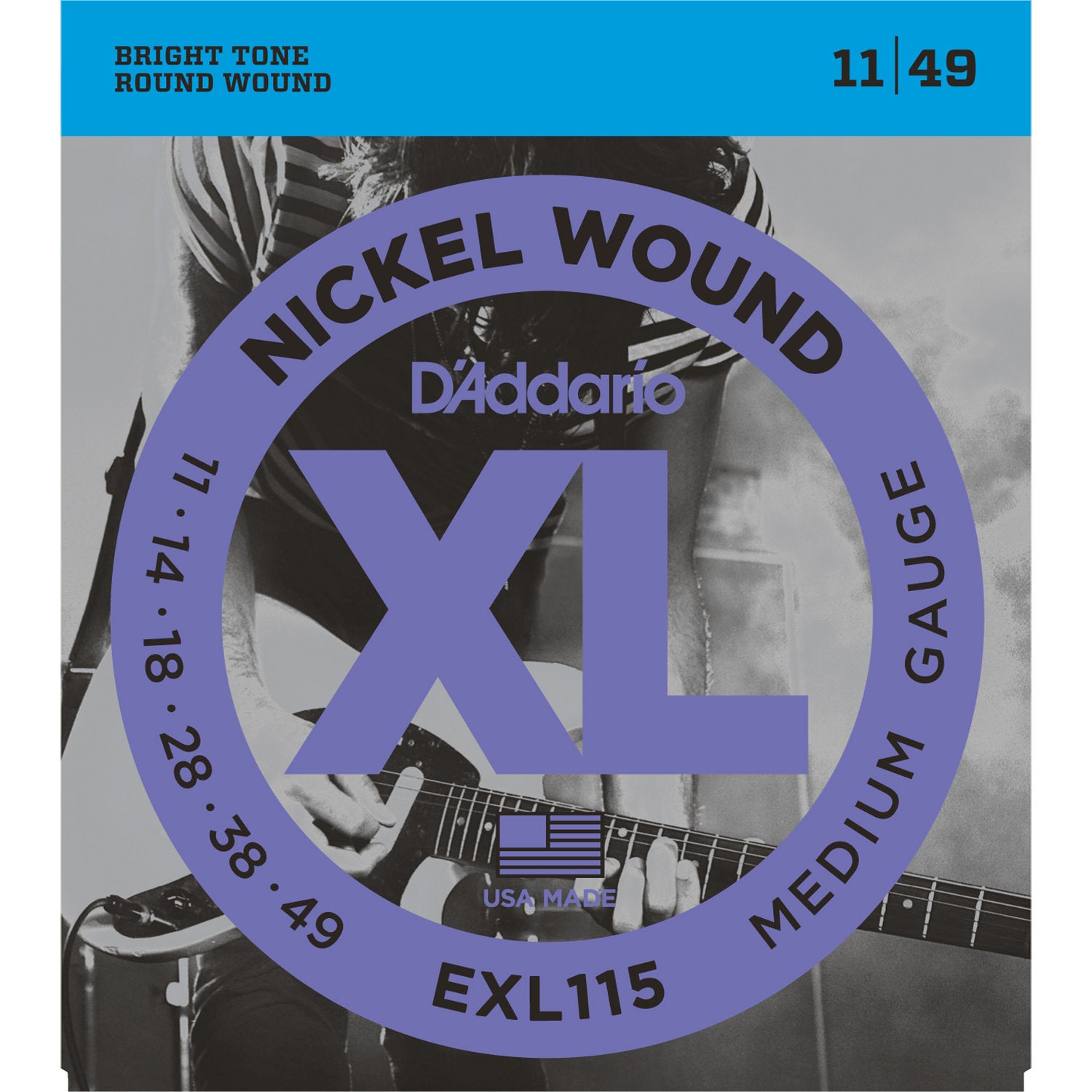 D'Addario EXL115 Saitensatz für E-Gitarre D'Addario EXL115 Saitensatz für E-Gitarre von D'Addario