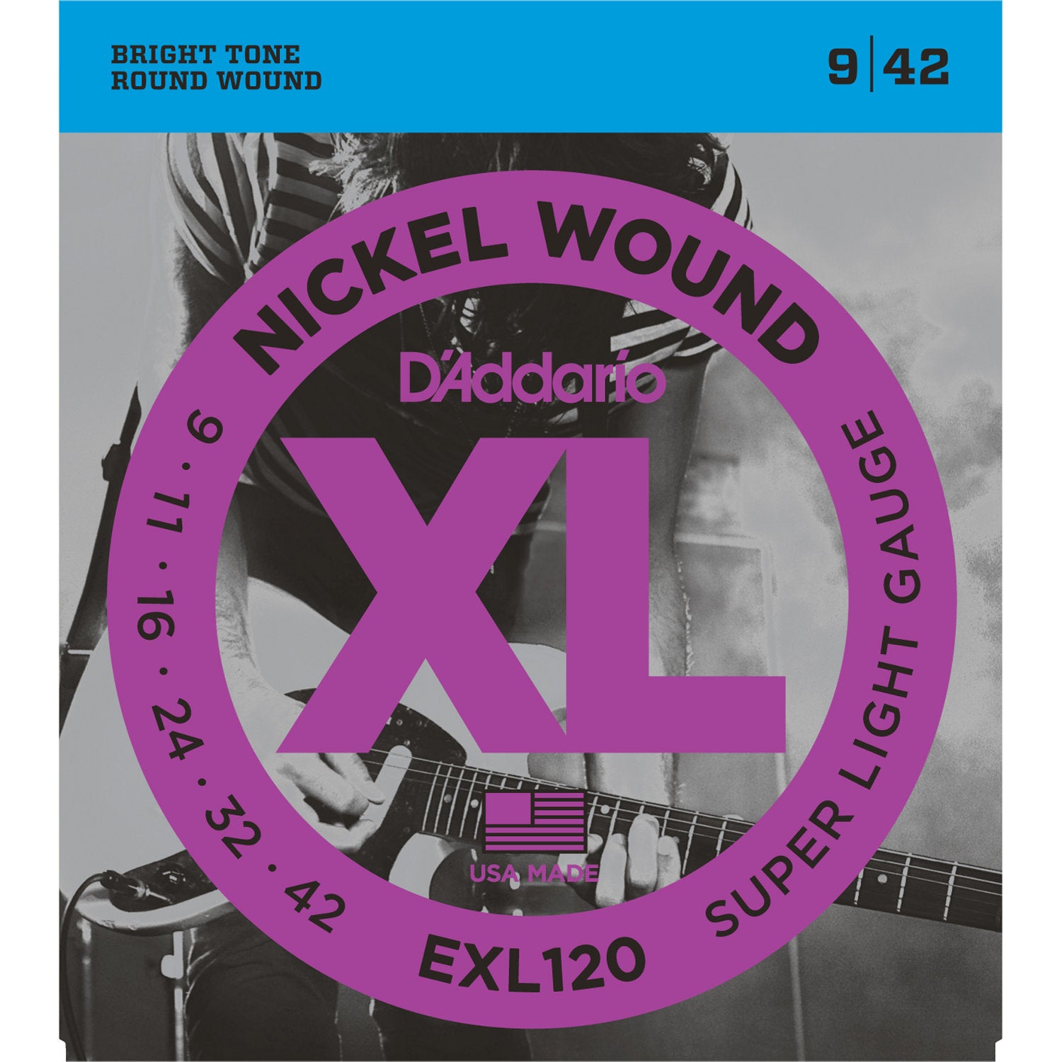 D'Addario EXL120 Saitensatz für E-Gitarre D'Addario EXL120 Saitensatz für E-Gitarre von D'Addario