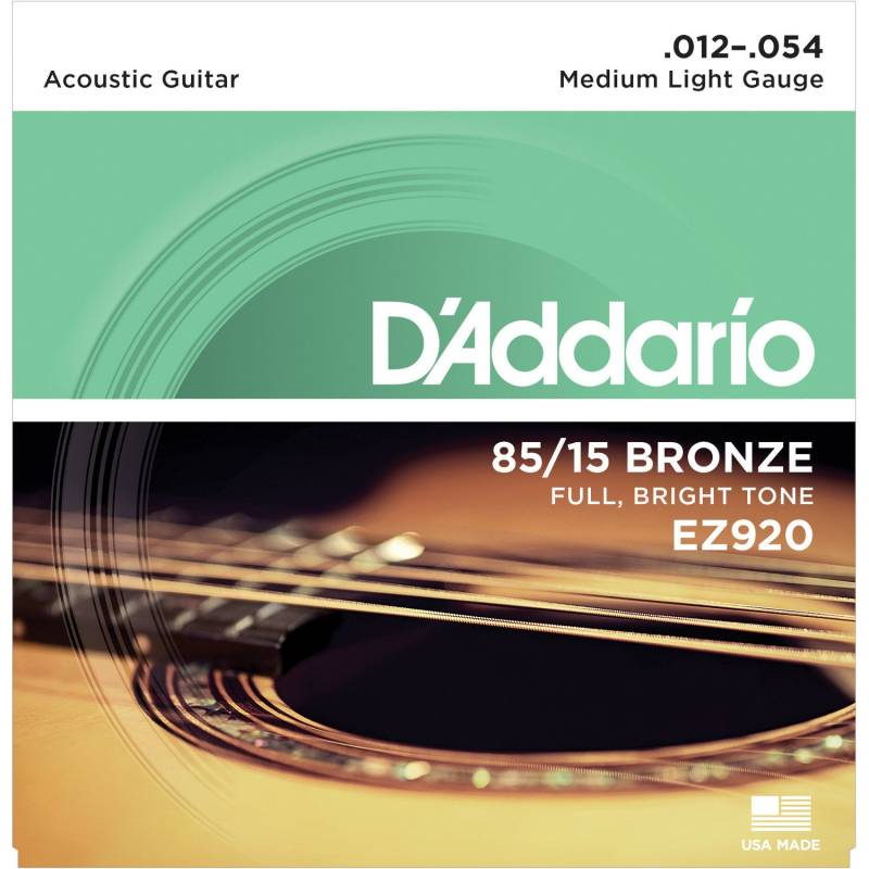 D&apos;Addario EZ920 Saitensatz für Westerngitarren von D&apos;Addario