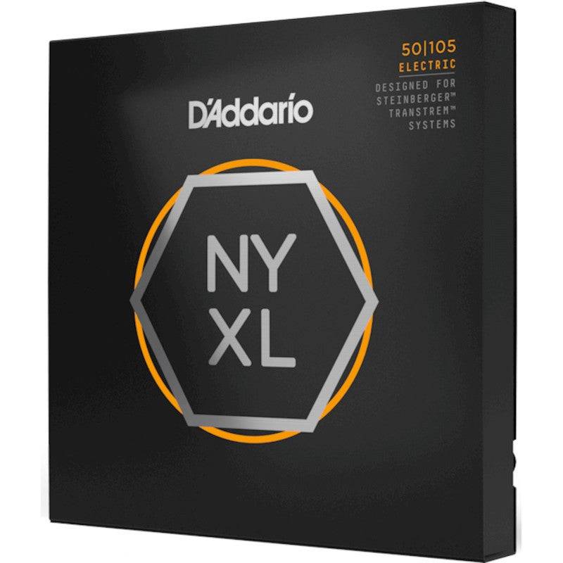 D&apos;Addario NYXLS50105 Nickel Wound Medium 50-105 Double Ball End Headless Bass Guitar Strings von D&apos;Addario