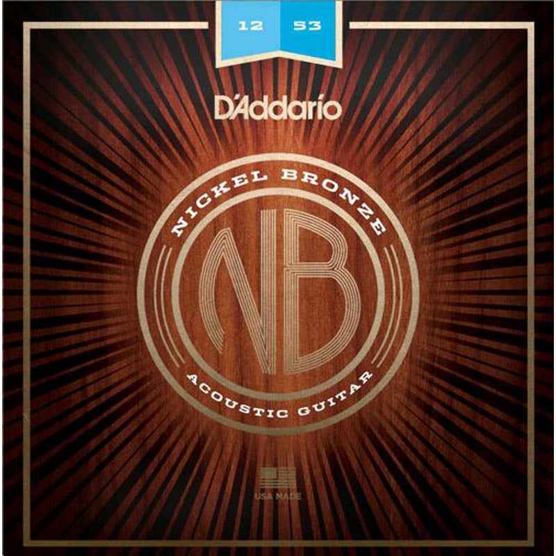 D'Addario Nickel Bronze Light Saitensatz für Westerngitarre D'Addario Nickel Bronze Light Saitensatz für Westerngitarre von D'Addario