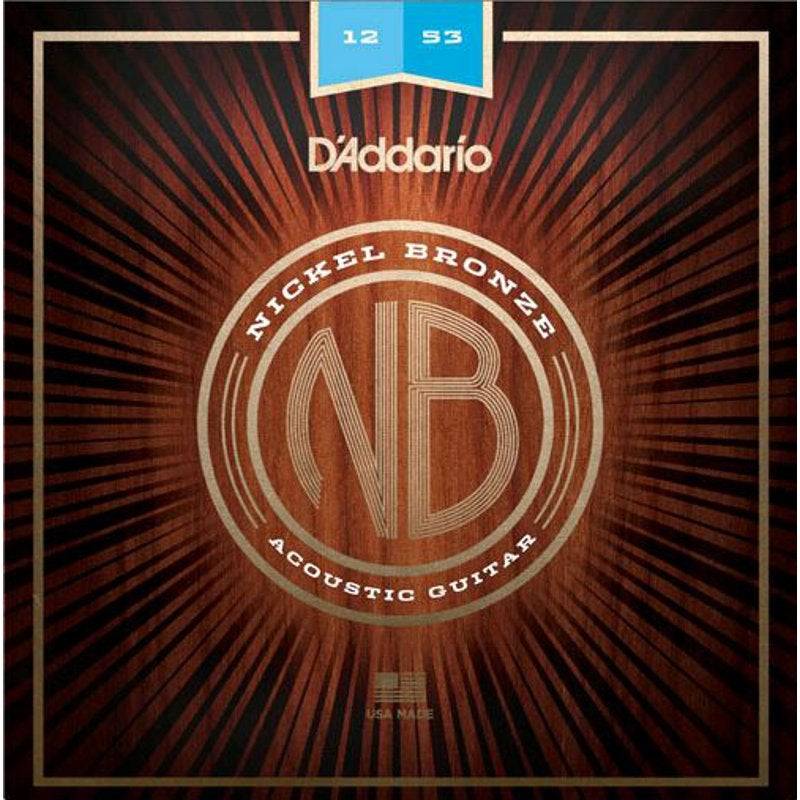 D&apos;Addario Nickel Bronze Light Saitensatz für Westerngitarre von D&apos;Addario