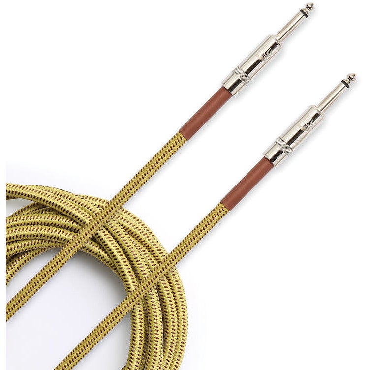 D'Addario PW-BG-20TW Braided Tweed Jack Cable, 6m D'Addario PW-BG-20TW Braided Tweed Jack Cable, 6m von D'Addario