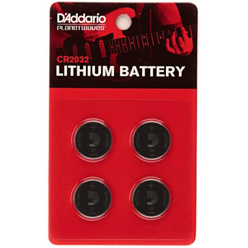 D&apos;Addario PW-CR2032-04 Lithium Battery 4-Pack von D&apos;Addario
